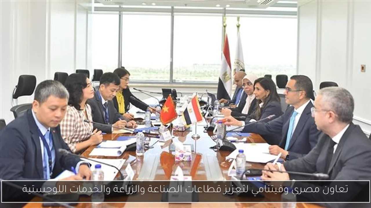 تعاون مصري وفيتنامي لتعزيز قطاعات الصناعة والزراعة والخدمات اللوجستية