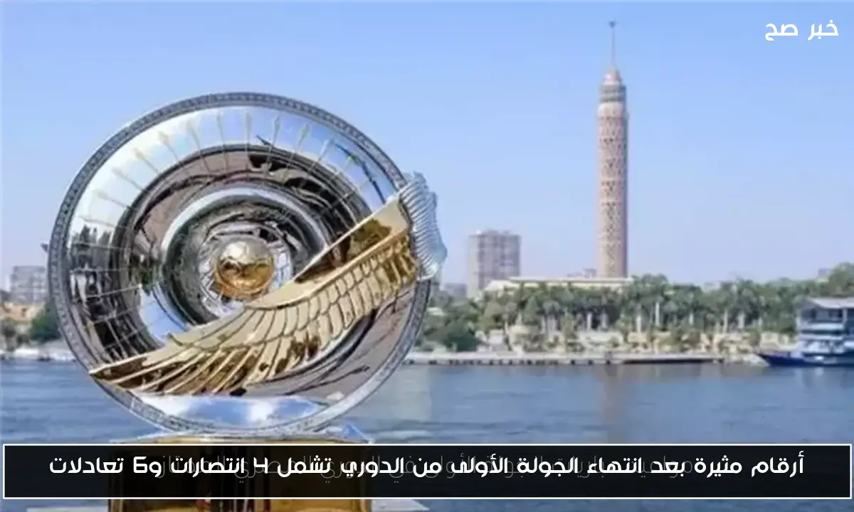 أرقام مثيرة بعد انتهاء الجولة الأولى من الدوري تشمل 4 انتصارات و6 تعادلات
