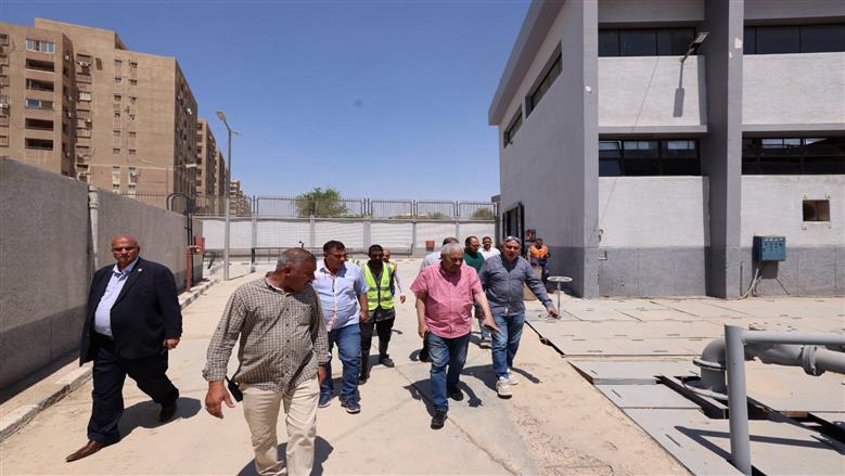 جولة رئيس شركة مياه الشرب