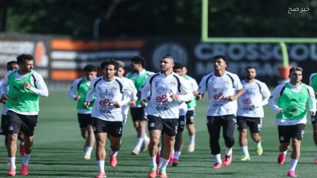 تدريبات منتخب مصر في أوهايو قبل مواجهة البرازيل