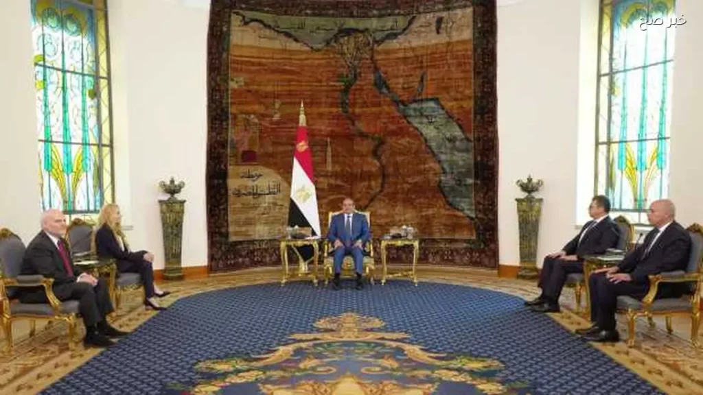الرئيس السيسي يستقبل وفدًا من مؤتمر المنظمات اليهودية الأمريكية