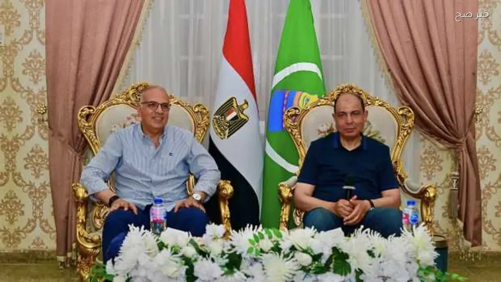 وزير الري يتفقد مشروعات مائية في المنيا