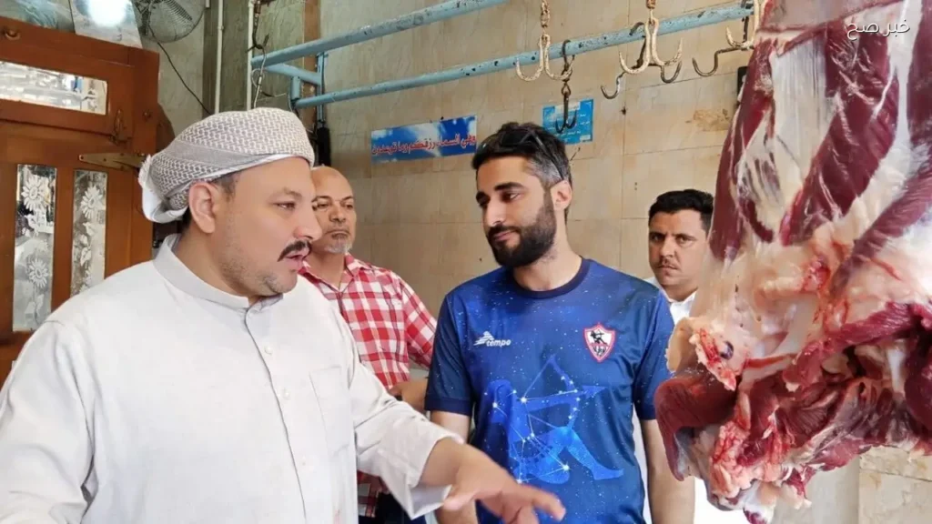 استقرار أسعار لحوم الغنم البرقى في مطروح اليوم
