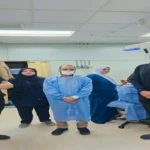 فريق طبي في قنا ينقذ طفلة من مضاعفات التهاب الأذن