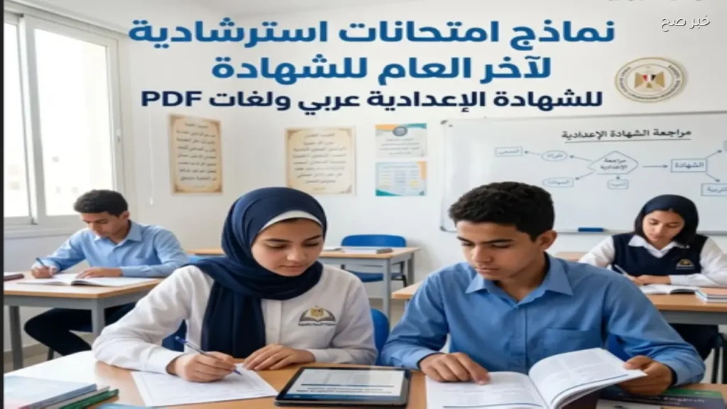 مديرية التعليم بالقاهرة تنشر نماذج استرشادية لمادة اللغة العربية للشهادة الإعدادية 2026