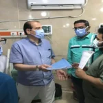 نائب وزير الصحة يقوم بجولة تفقدية مفاجئة في منشآت طبية بالقاهرة