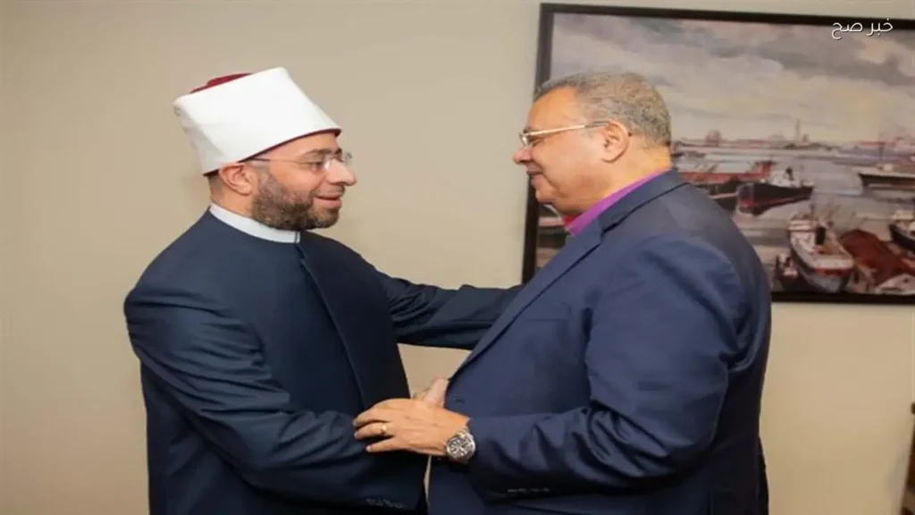 لقاء بين رئيس الطائفة الإنجيلية ووزير الأوقاف لتعزيز التعاون الديني