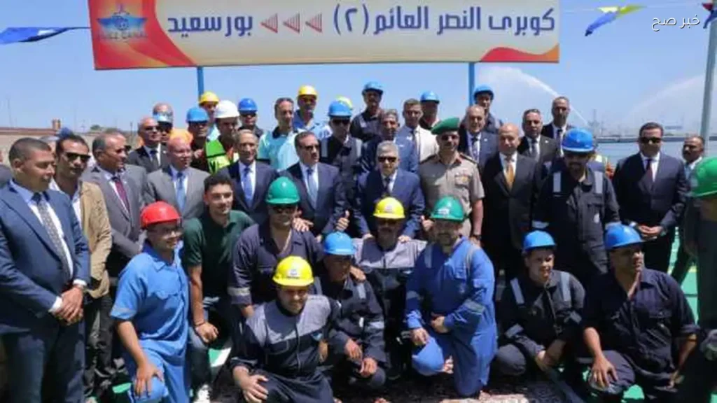 افتتاح كوبرى النصر العائم 2 لتعزيز الربط بين بورسعيد وبورفؤاد
