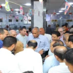 محافظ كفر الشيخ يتفقد المركز التكنولوجي بفوّه ويستمع لمطالب المواطنين