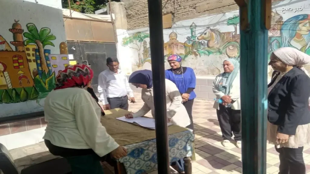 مدير تعليم القاهرة تتابع استعدادات استراحات امتحانات الدبلومات الفنية