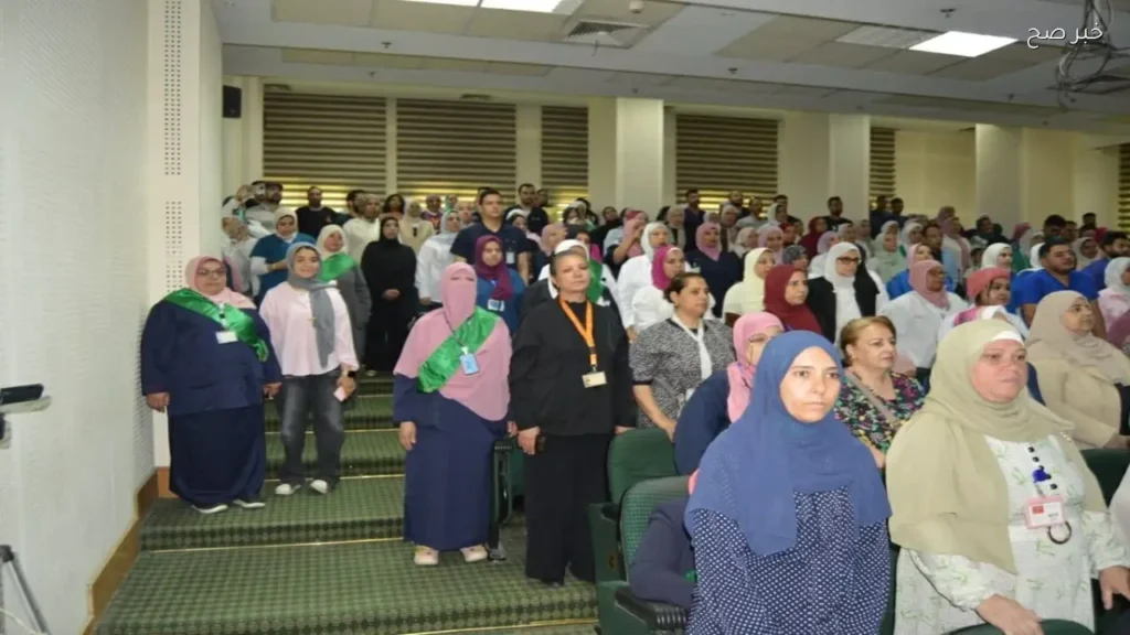 احتفالية مستشفيات عين شمس باليوم العالمي للتمريض وتكريم الكوادر