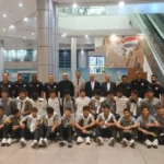 استقبال حافل لبعثة منتخب الناشئين بعد تحقيق برونزية أفريقيا