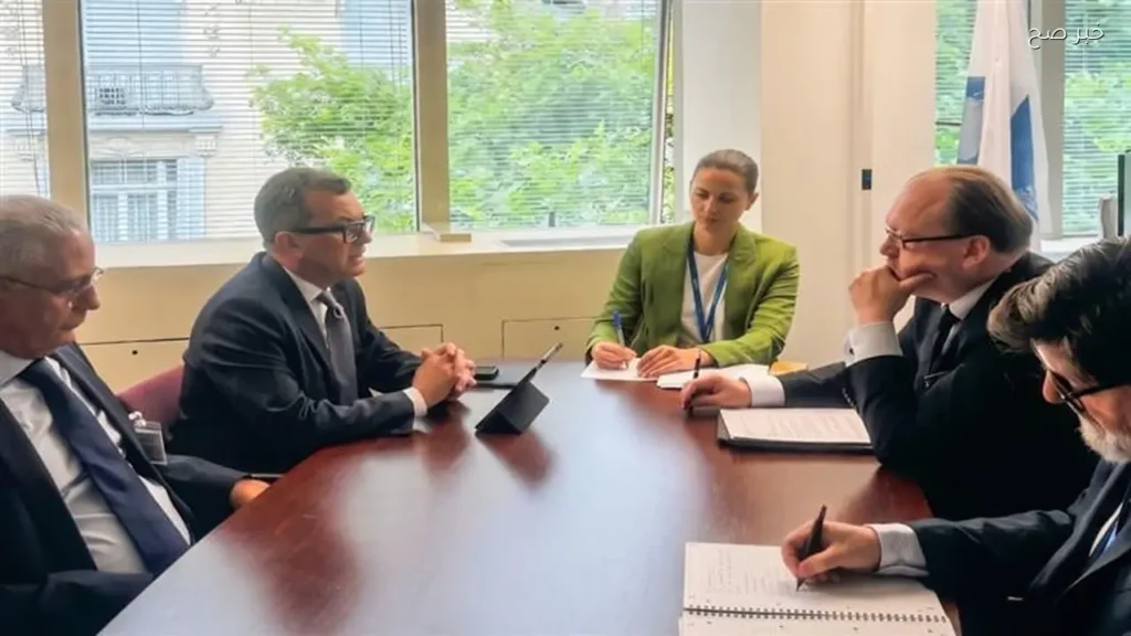 وزير التخطيط يناقش تبادل الخبرات الحوكمية مع وفد OECD في باريس