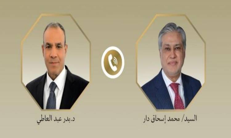 وزير الخارجية ونظيره الباكستاني