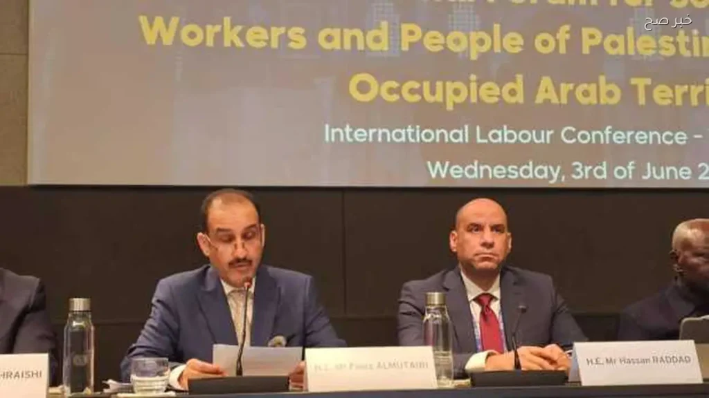وزير العمل: فلسطين قضية عالمية تتجاوز حدود العرب